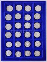 1946-1995. 2f-200Ft, tartalmas, összesen 350 darabból álló, szinte teljes magyar Forint-Fillér gyűjt...