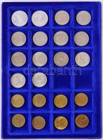 1946-1995. 2f-200Ft, tartalmas, összesen 350 darabból álló, szinte teljes magyar Forint-Fillér gyűjt...