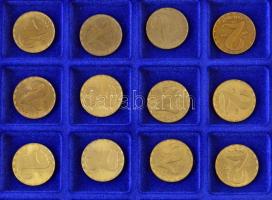 1946-1995. 2f-200Ft, tartalmas, összesen 350 darabból álló, szinte teljes magyar Forint-Fillér gyűjt...