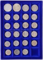 1946-1995. 2f-200Ft, tartalmas, összesen 350 darabból álló, szinte teljes magyar Forint-Fillér gyűjt...