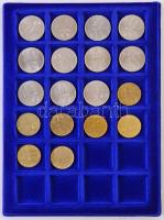 1946-1995. 2f-200Ft, tartalmas, összesen 350 darabból álló, szinte teljes magyar Forint-Fillér gyűjt...