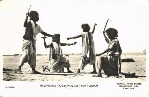 1938 Port Sudan, Hadendoas Fuzzi-Wuzzies, folklore