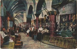 Constantinople, Istanbul, Stamboul; intérieur du grand Bazar / Turkish bazar shop interior