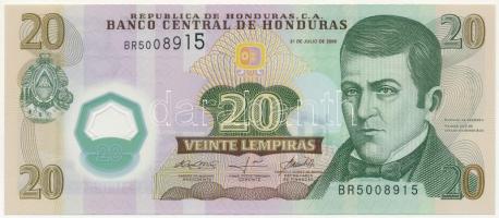 Honduras 2008. 20L T:I Honduras 2008. 20 Lempiras C:UNC