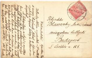 1918 Galambóc, Golubac; Festungsruine / várrom / fortress, castle ruins. photo (EK)