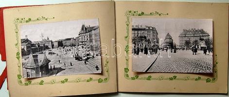 cca 1900 München 20 lapos A/4-es fényképfüzet / München  20 pages photo booklet