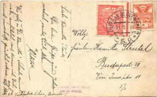 Sztrecsnó, Sztrecsény, Strecno; Hrad Strecno / Sztrecsnó vára a Vágvölgyben / castle ruins, Váh rive...