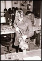 1981 és 1982 Kecskemét, BRG Vállalat, külső és belső fotók, Vincze János (1922-1999) kecskeméti fotó...