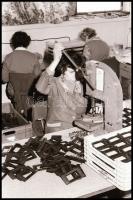 1981 és 1982 Kecskemét, BRG Vállalat, külső és belső fotók, Vincze János (1922-1999) kecskeméti fotó...