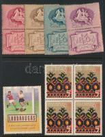 Több mint 85 db +2 apró tasak tagdíj,pártoló,párttag és levélzáró egy kisméretű 4 lapos "visir&...