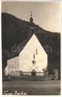 1930 Újbánya, Königsberg, Nová Bana; templom / church. Várady photo (vágott / cut)