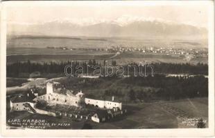 Liptóújvár, Liptó-Újvár, Liptovsky Hrádok; várrom / castle ruins (vágott / cut)