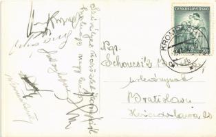 1936 Korompa, Krompachy; Hostinec, Lekáren / vendéglő, gyógyszertár, üzlet / inn, pharmacy, shop. ph...