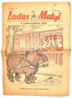 1955 Ludas Matyi, XI. évf. 5. sz., 1955. feb. 3, Szerk.: Gádor Béla, szakadt, 8 p.