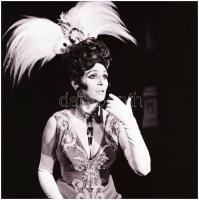 cca 1968 Psota Irén (1929-2016) a Nemzet Színésze, portré sorozat, Kotnyek Antal (1921-1990) budapes...