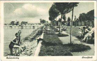 1944 Balatonberény, strandfürdő