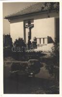 1942 Balatonszemes, Szemes; kastély frontja, villa. photo (EK)