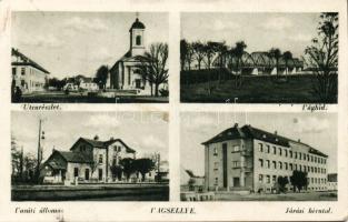 Vágsellye railwaystation, bridge