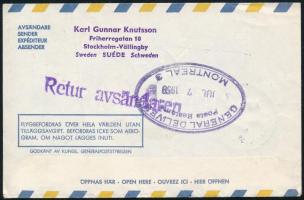 Svédország 1958 Sweden 1958