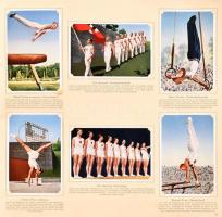 Die XI. Olympiade Berlin. Berlin, 1936, Olimpiai kávés kép gyűjtőkép füzet kompletten. Heinrich Fran...