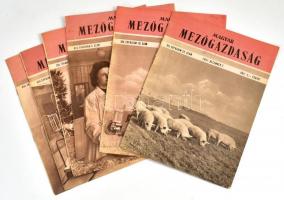 1957-1958 Magyar Mezőgazdaság 6 száma