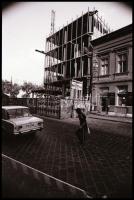 1979 Budapest, Villamos Kőbányán, Magyar Alfréd budapesti fotóművész 4 db vintage NEGATÍV felvétele,...