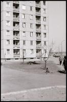 cca 1970 Budapest, Újpalota lakótelep, Magyar Alfréd budapesti fotóművész 38 db vintage NEGATÍV felv...