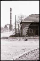 cca 1970 Budapest, Újpalota lakótelep, Magyar Alfréd budapesti fotóművész 38 db vintage NEGATÍV felv...