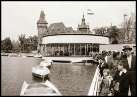 cca 1967 Budapesti Nemzetközi Vásár a Városligetben, Magyar Alfréd budapesti fotóművész 33 db vintag...