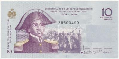 Haiti 2004. 10G T:I Haiti 2004. 10 Gourdes C:UNC