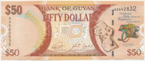 Guyana 2016. 50$ T:I- Guyana 2016. 50 Dollars C:AU