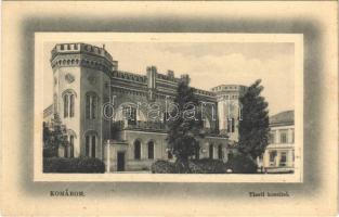 1914 Komárom, Komárnó; tiszti kaszinó. W.L. Bp. 1912-15. Pollak Olga kiadása / officers' casino