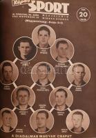 1941-1942 Képes Sport III. évf. 1-52. sz., 1941 jan. 8.-dec. 30., és IV. évf. 1-51. sz., 1942. jan. ...
