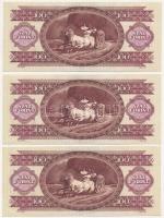 1992. 100Ft (3x sorszámkövető: B232 021145 - B232 021147) T:I
Adamo F37