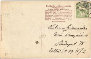 1907 Gábor József. Saját kezű aláírása /  Handwritten signature