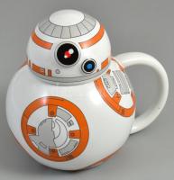 Walt Disney porcelán, Star Wars BB-8 droid teás kanna. Matricás, jelzett, hibátlan. 16 cm