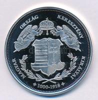 DN "Magyarország Keresztény Királyai / I. Imre 1196-1204" Ag emlékérem (20g/0.333/38,36mm)...