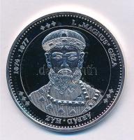 DN "Magyarország Keresztény Királyai / I. "Magnus" Géza 1074-1077" Ag emlékérem (20g/0.333/38,36mm) T:PP