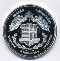 DN "Magyarország Keresztény Királyai / III. Károly 1711-1740" Ag emlékérem (20g/0.333/38,3...