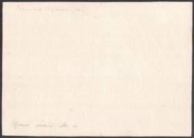 Raidl Sándor (1859-1934): Falusi ház Stájerországban, 1927. Akvarell, papír, jelzett. Hátoldalán fel...