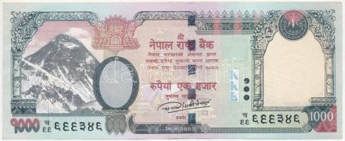 Nepál 2016. 1000R T:II Nepal 2016. 1000 Rupees C:XF Krause P#75