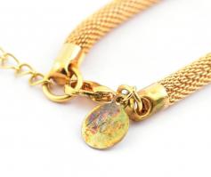 Art de France aranyozott nyaklánc + fülbevaló szett Svarowski kristállyal , certifkáttal, eredeti, s...