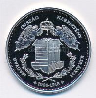 DN "Magyarország Keresztény Királyai / I. "Bajor" Ottó 1305-1307" Ag emlékérem (...