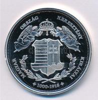 DN "Magyarország Keresztény Királyai / I. Károly Róbert 1308-1342" Ag emlékérem (20g/0.333...