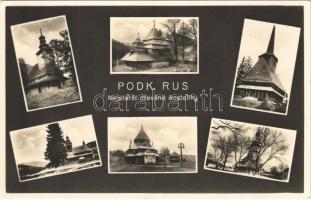 Kárpátaljai fatemplomok / Podkarpatská Rus. Nejstarsí drevené kostelíky / Zakarpattia Oblast / Transcarpathian wooden churches