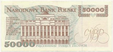 Lengyelország 1993. 50.000Zl T:III szép papír
Poland 1993. 50.000 Zlotych C:F nice paper
Krause P#...