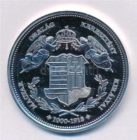 DN "Magyarország Keresztény Királyai / III. István 1162-1172" Ag emlékérem (20g/0.333/38,3...