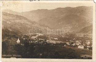 1929 Rahó, Rachov, Rahiv, Rakhiv; látkép, vasútállomás / general view, railway station (b)