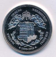 DN "Magyarország Keresztény Királyai / I. "Anjou" Mária 1382-1395" Ag emlékérem ...