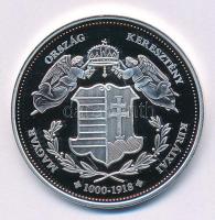 DN "Magyarország Keresztény Királyai / Luxemburgi Zsigmond 1387-1437" Ag emlékérem (20g/0....